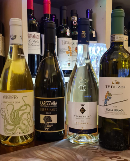 I nostri vini Osteria Fermento Pisa